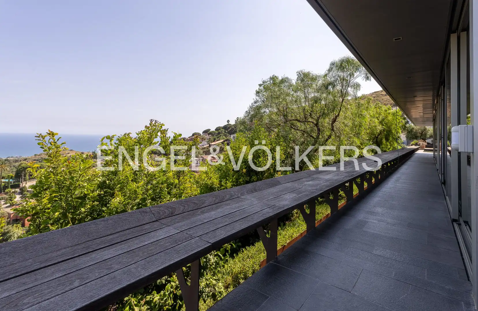 Terraza de Casa o chalet de alquiler en Alella con Aire acondicionado, Calefacción y Jardín privado