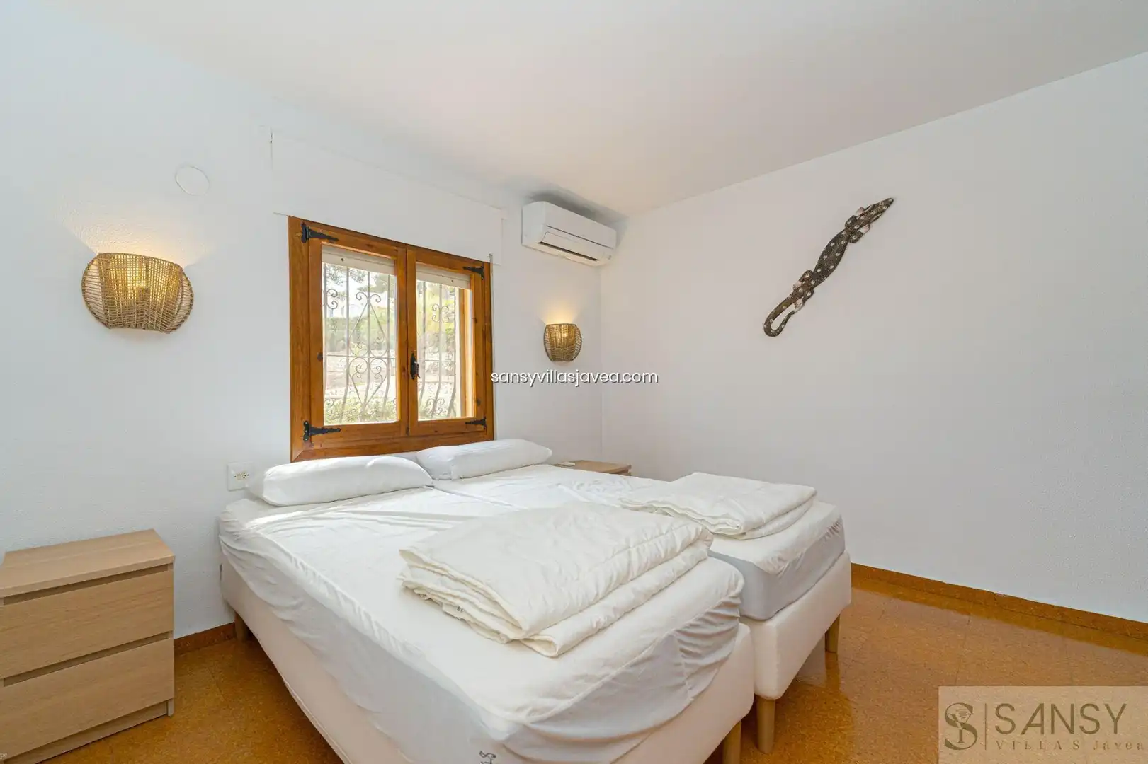 Bedroom of Houses for sale in Jávea / Xàbia  with Air Conditioner and Storage room