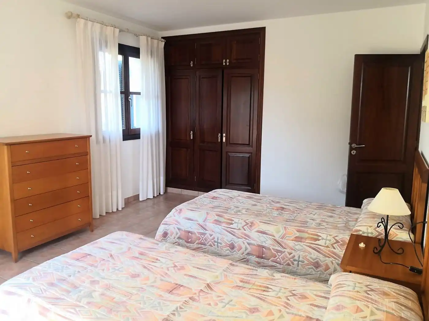 Dormitori de Casa adosada de lloguer en Felanitx amb Aire condicionat, Calefacció i Terrassa