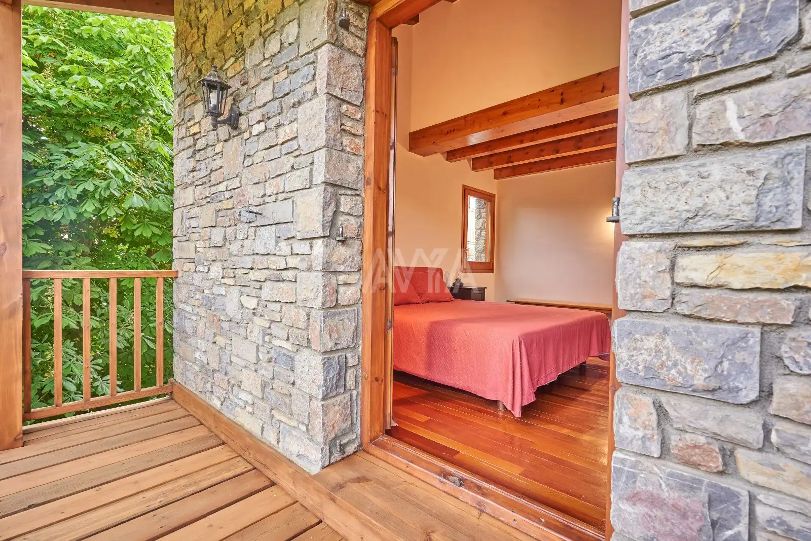 Terrassa de Casa o xalet en venda en Prats i Sansor amb Calefacció, Jardí privat i Terrassa