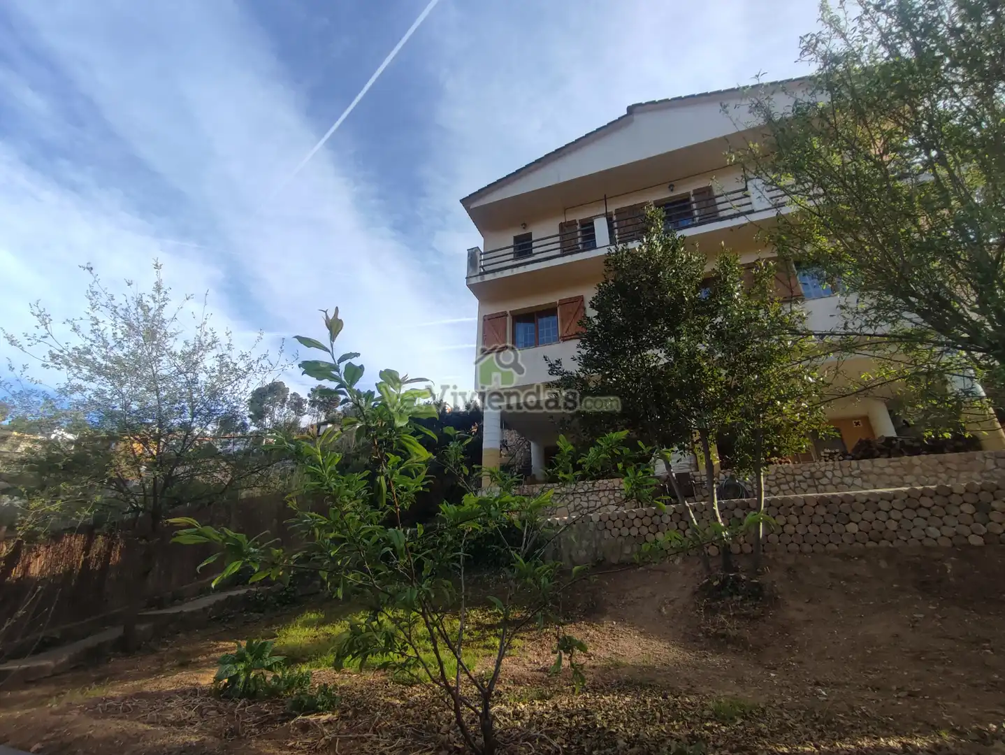 Vista exterior de Casa o chalet en venta en Vallirana con Aire acondicionado, Calefacción y Jardín privado