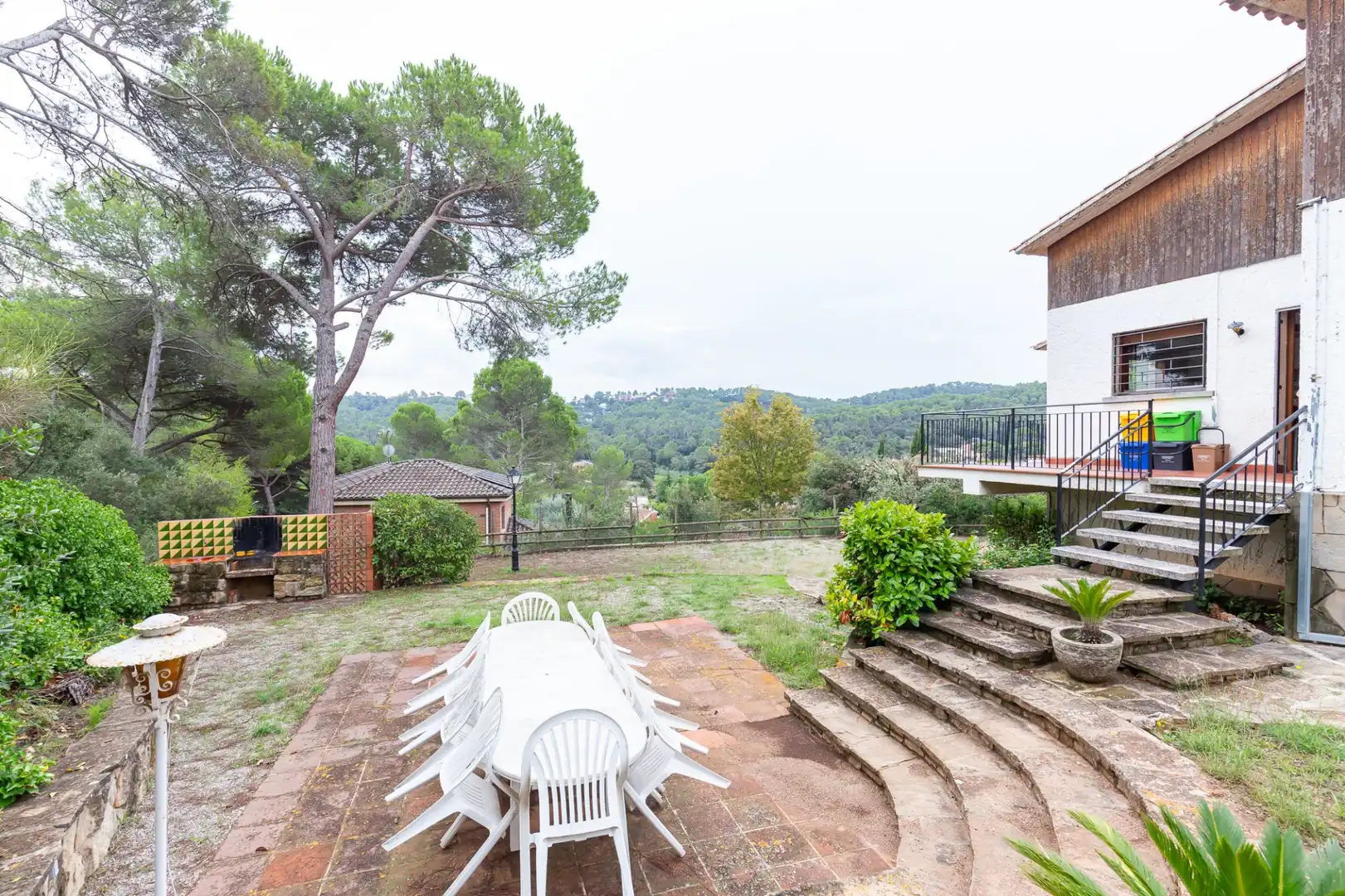 Terrassa de Casa o xalet en venda en Valldoreix