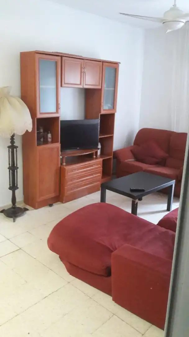 Sala de estar de Piso de alquiler en Cáceres con Calefacción y Amueblado
