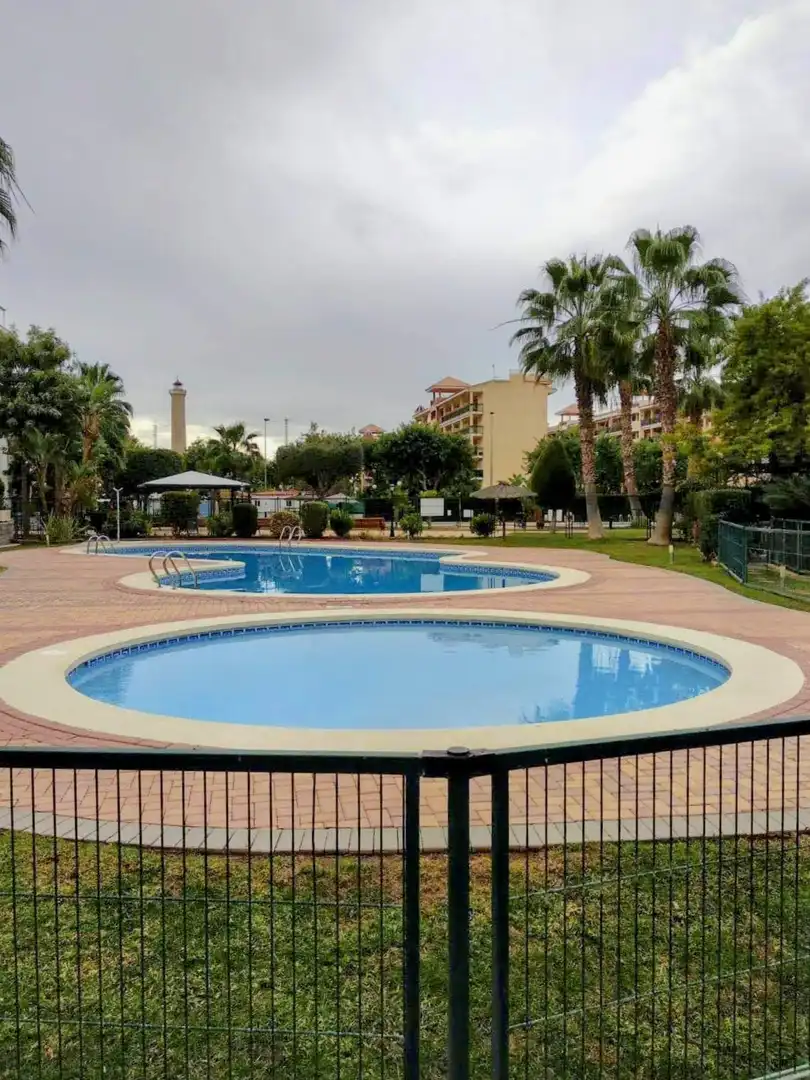 Piscina de Piso de alquiler en Canet d'En Berenguer con Aire acondicionado, Calefacción y Terraza