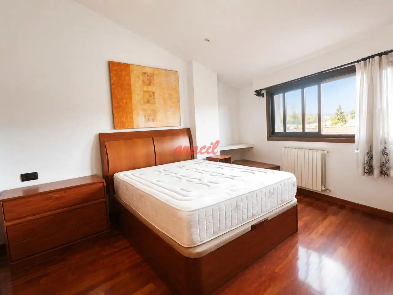 Bedroom of Duplexes for rent in Ourense Capital   with Heating and Furnished