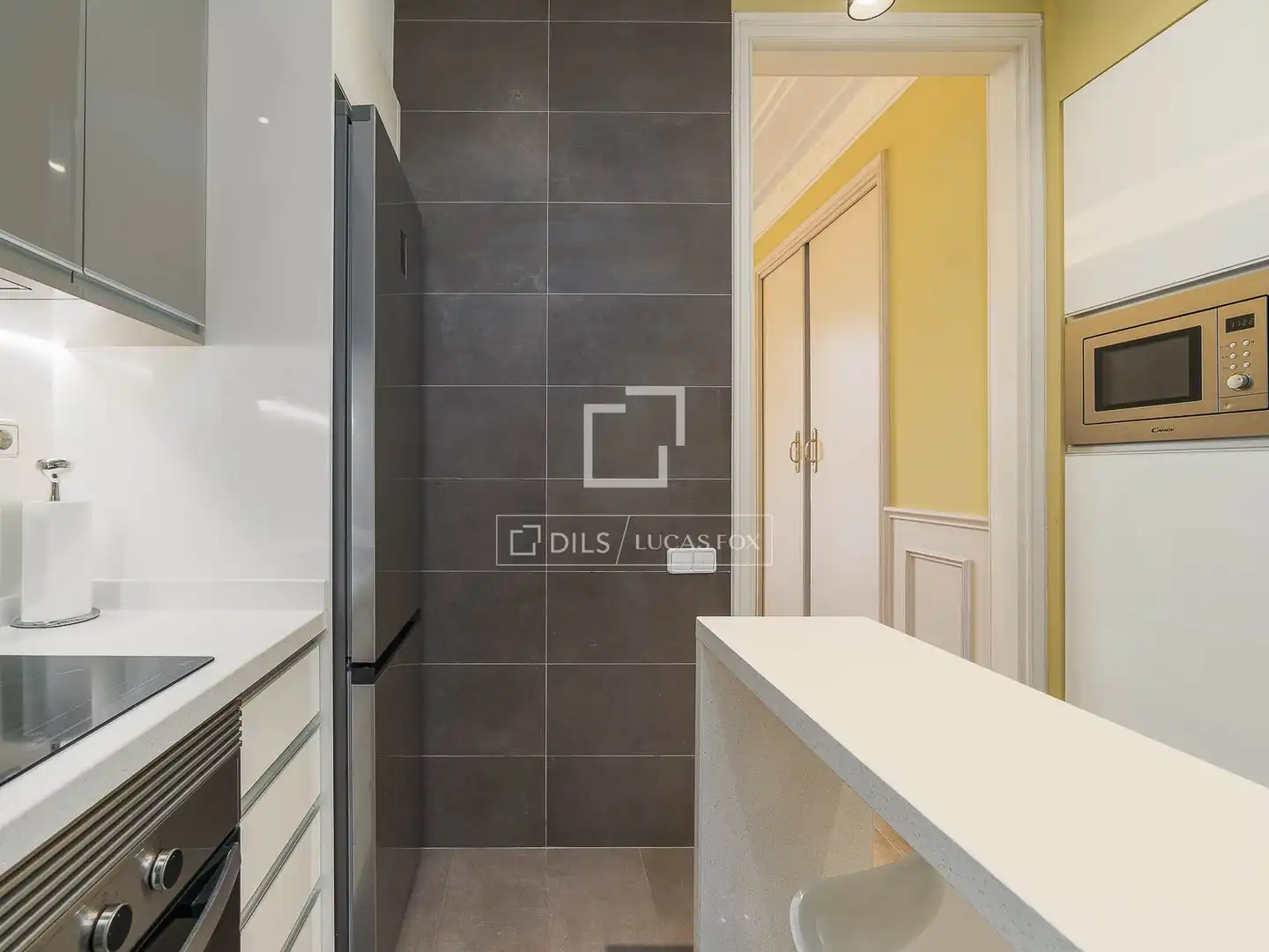 Cocina de Piso en venta en Barcelona con Aire acondicionado, Terraza y Amueblado