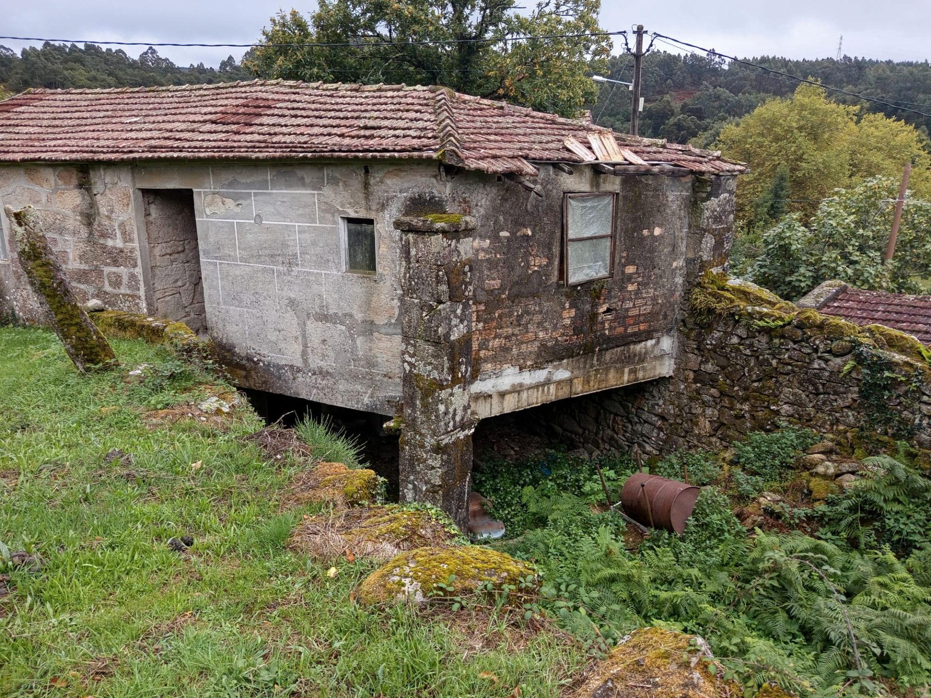 Exterior view of House or chalet for sale in Covelo  with Private garden