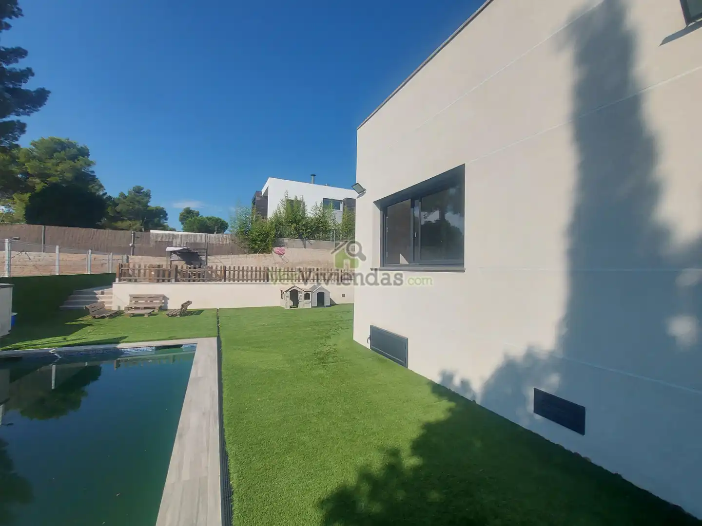 Garten von Haus oder Chalet zum Verkauf in Pallejà mit Klimaanlage, Heizung und Privatgarten