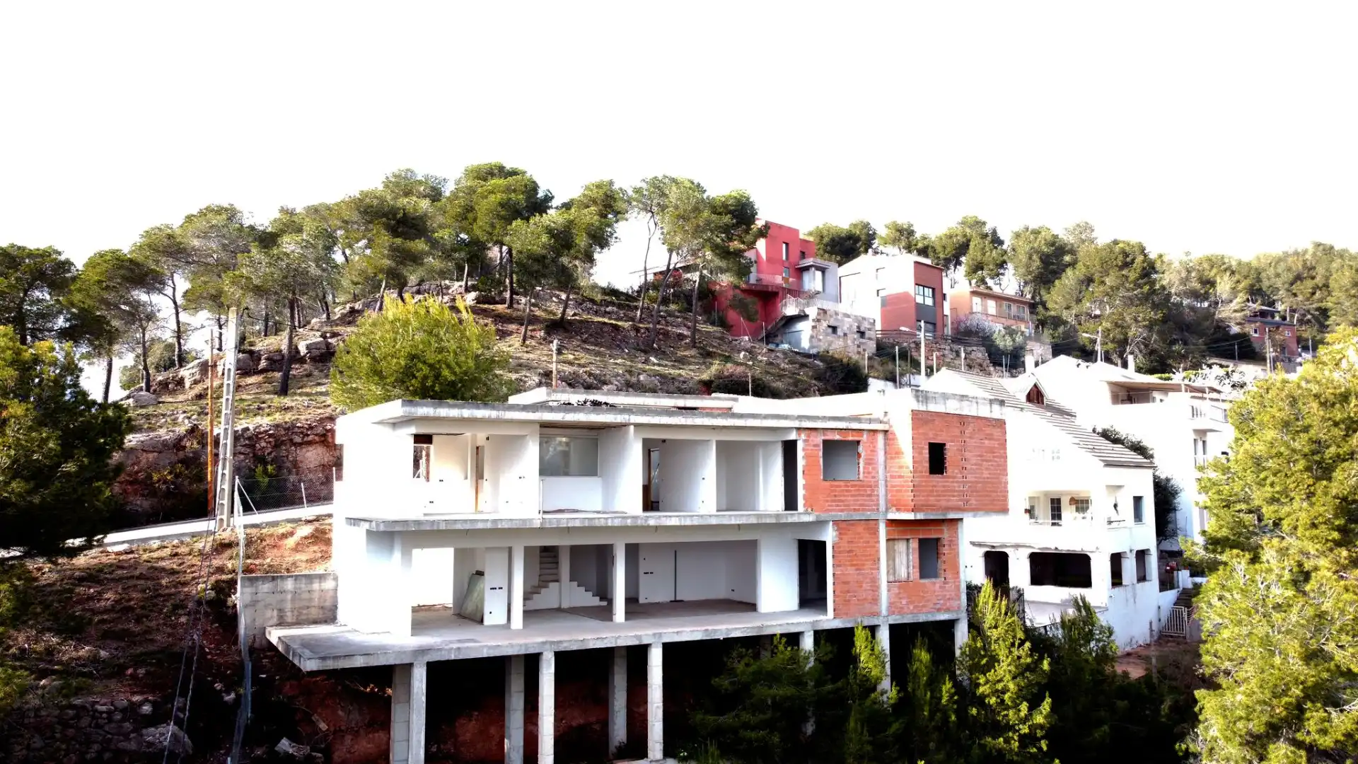 Vista exterior de Casa o chalet en venta en Castellar del Vallès con Alarma