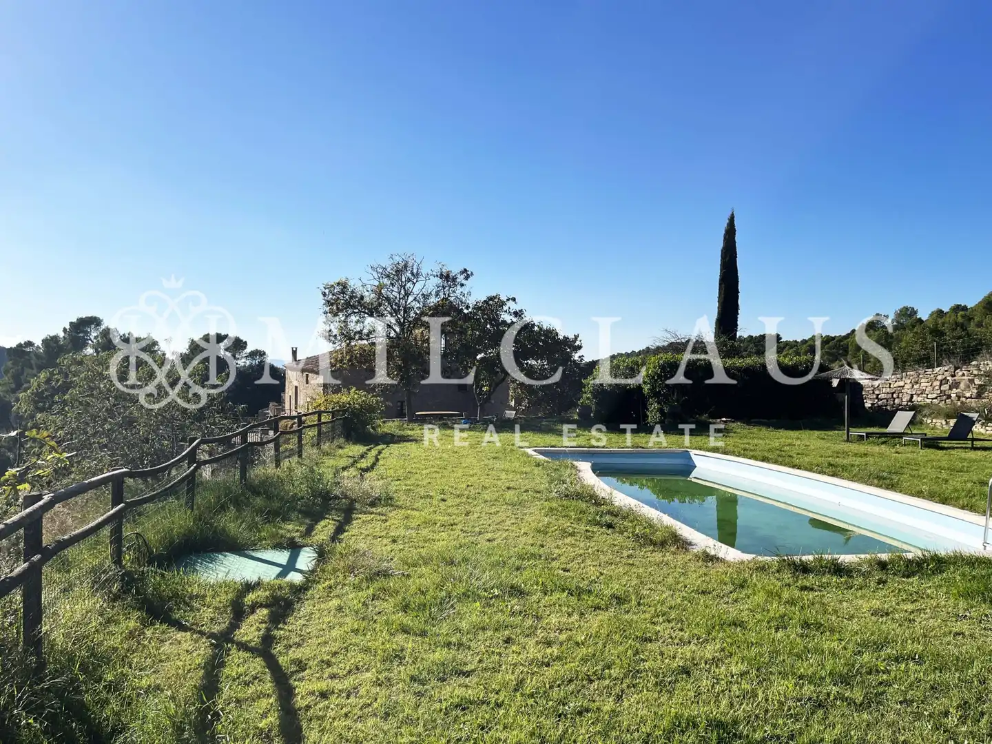 Jardí de Finca rústica en venda en Talamanca amb Aire condicionat, Calefacció i Jardí privat