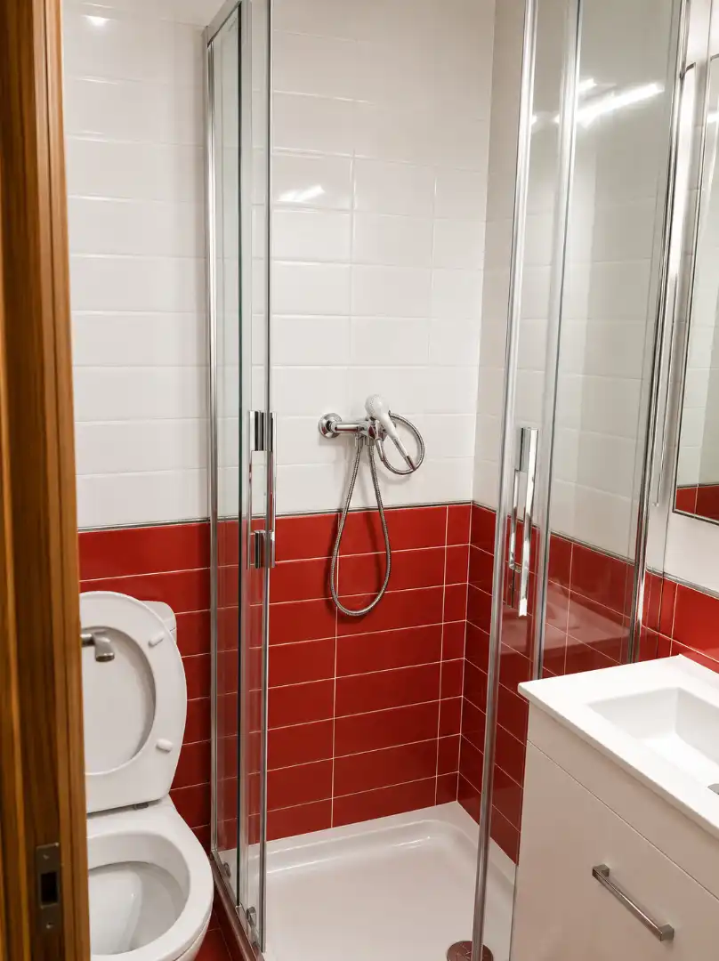Badezimmer von Wohnung zur Miete in Noja mit Heizung, Terrasse und Möbliert