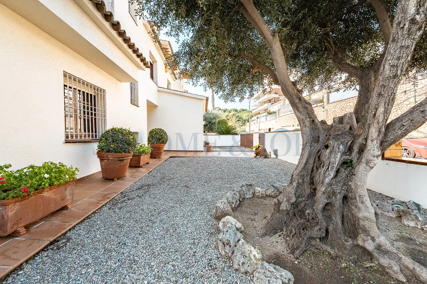 Garten von Einfamilien-Reihenhaus zum Verkauf in Sant Andreu de Llavaneres mit Heizung, Privatgarten und Parkett