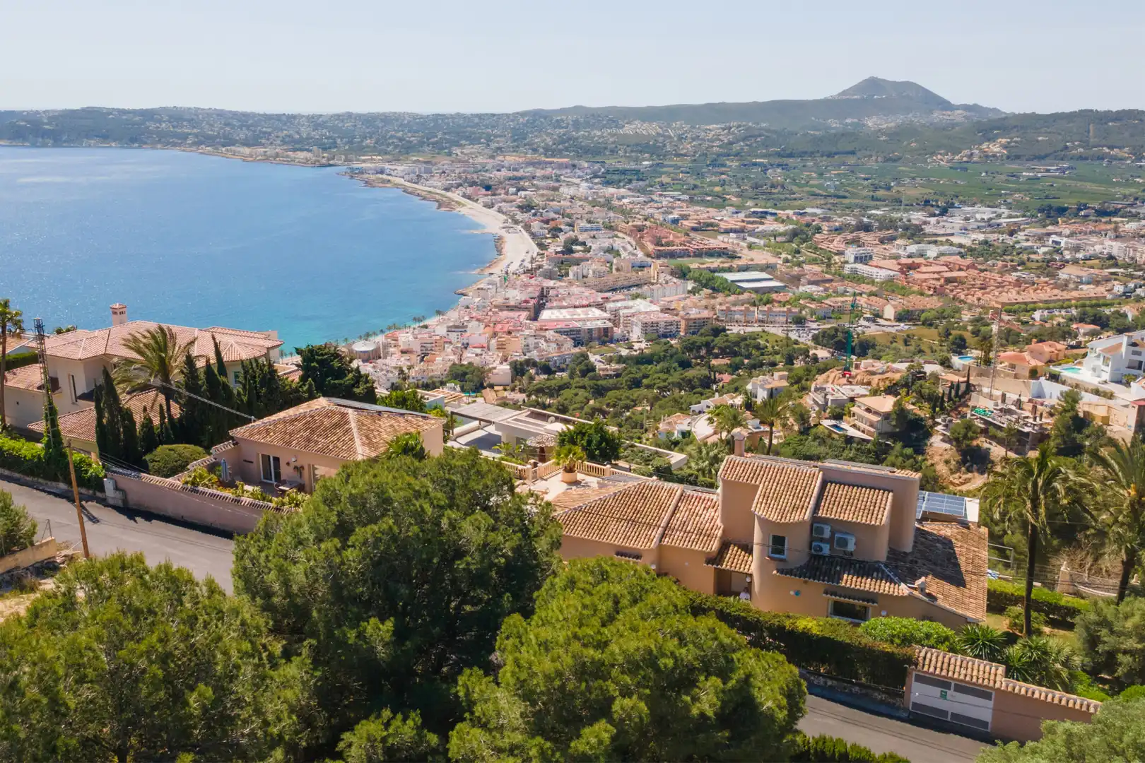 Exterior view of Houses for sale in Jávea / Xàbia  with Air Conditioner, Heating and Private garden