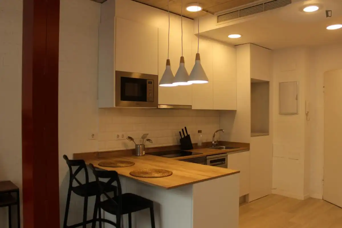 Estudio de alquiler en Guindalera