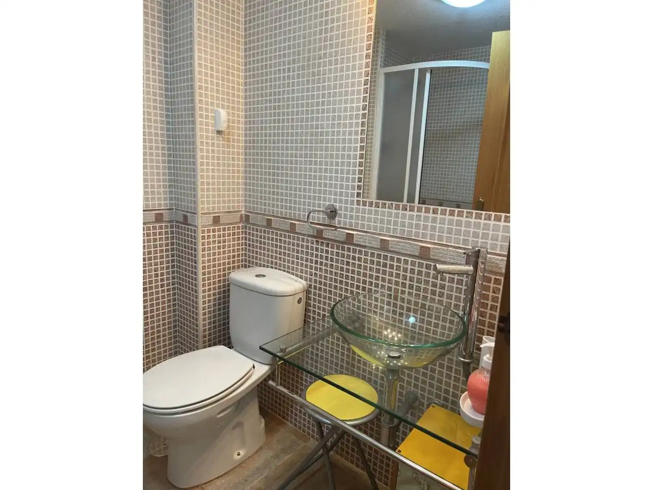 Bathroom of Flat for rent in El Campello  with Terrace, Furnished and Community pool
