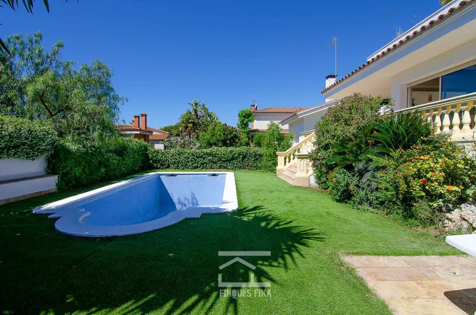 Jardín de Casa o chalet en venta en El Masnou con Calefacción, Jardín privado y Parquet