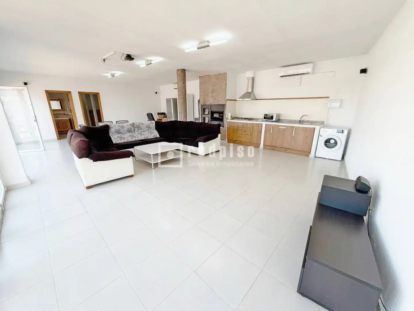 Sala de estar de Estudio de alquiler en Molina de Segura con Aire acondicionado, Calefacción y Terraza