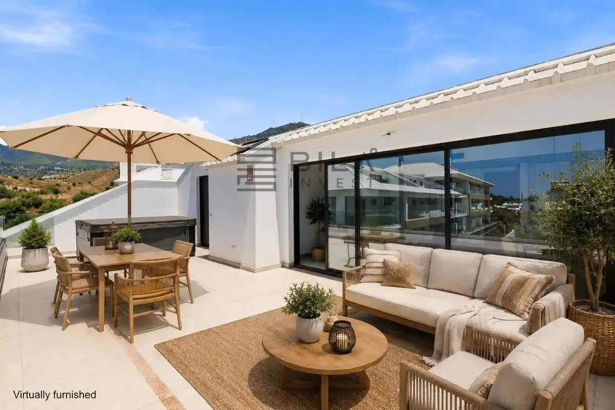 Penthouse mit Pool zum Verkauf in Urb. Lomas del Higuerón, imagen 3