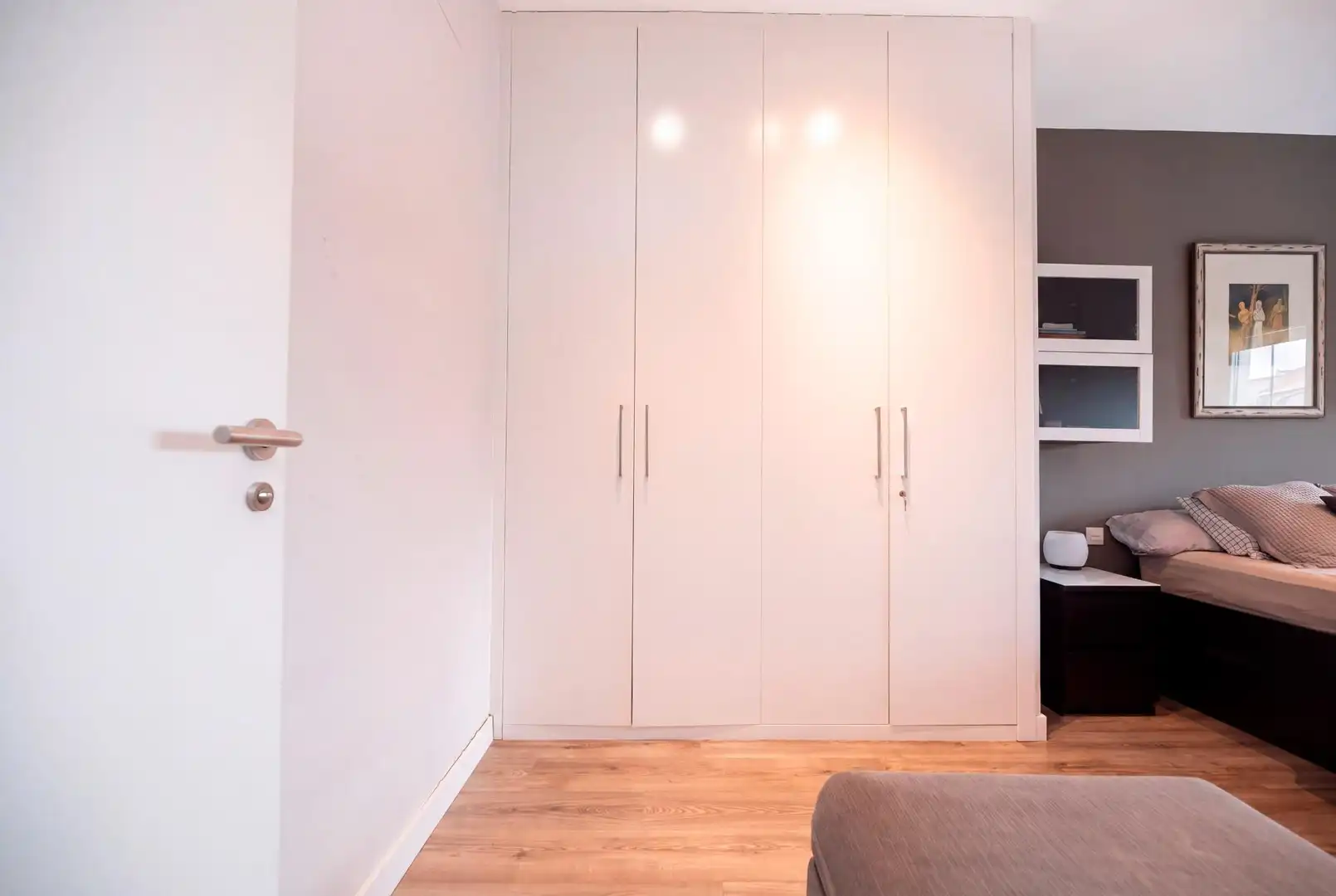 Schlafzimmer von Einfamilien-Reihenhaus zum Verkauf in Torrelodones mit Heizung, Privatgarten und Gemeinschaftspool