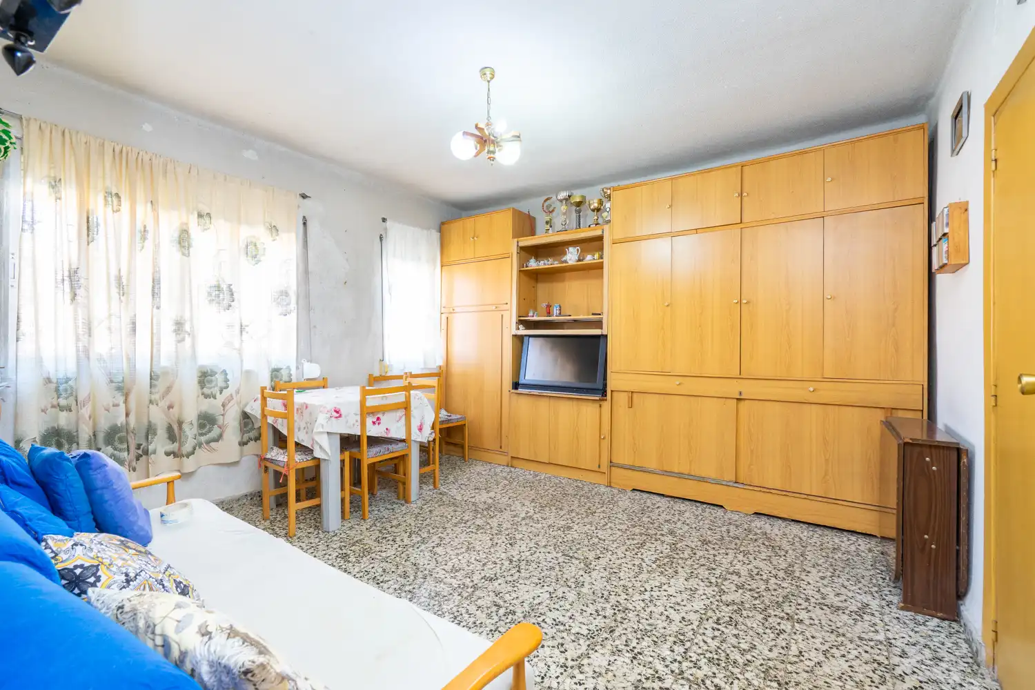 Sala de estar de Piso en venta en Madrid