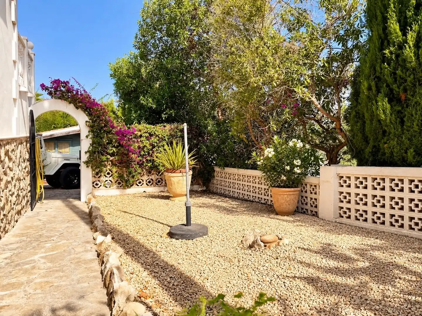 Jardí de Casa o xalet en venda en Cap Martí - El Tossalet - Pinomar