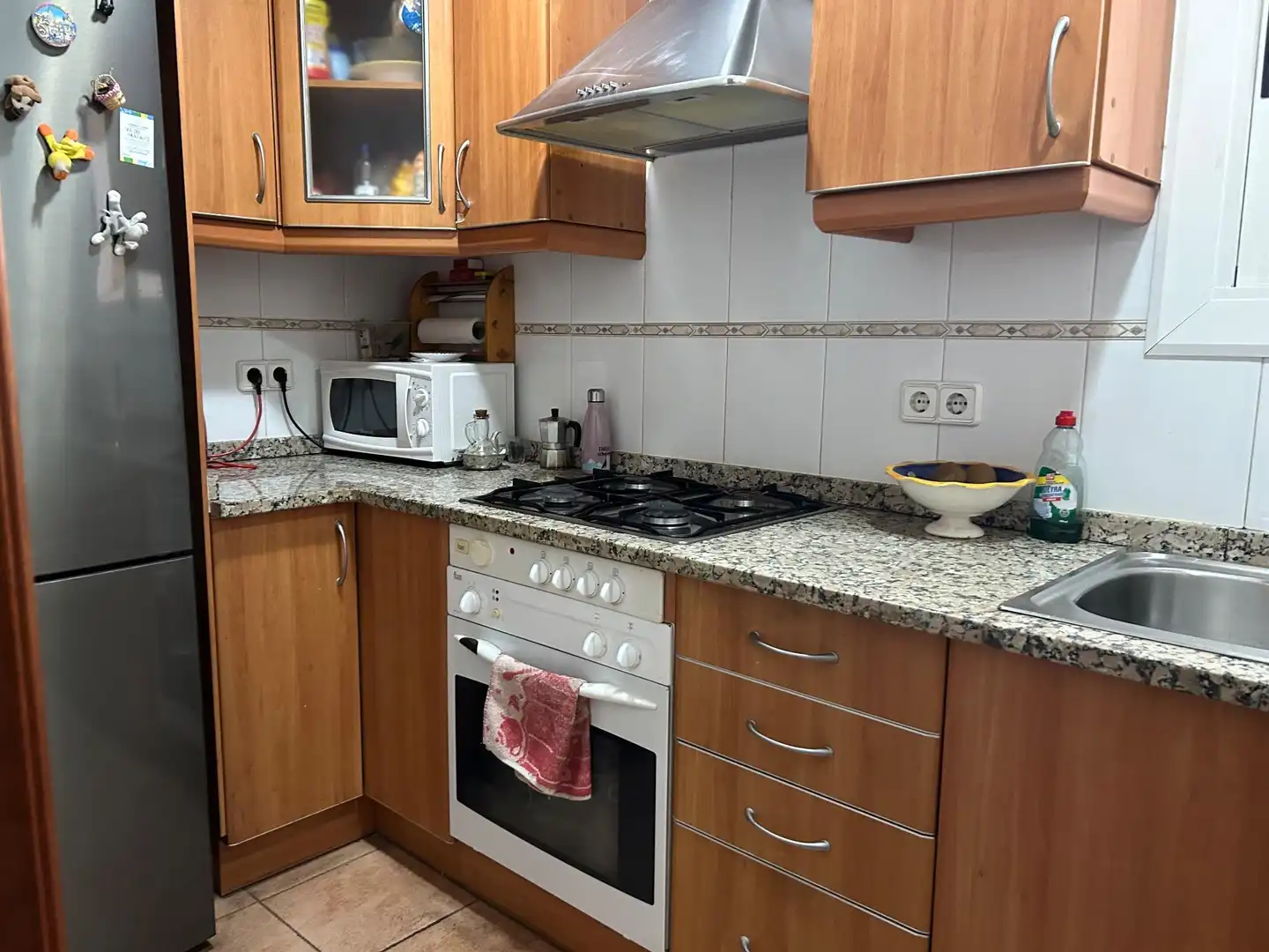 Küche von Wohnung zum Verkauf in Mataró mit Heizung und Balkon