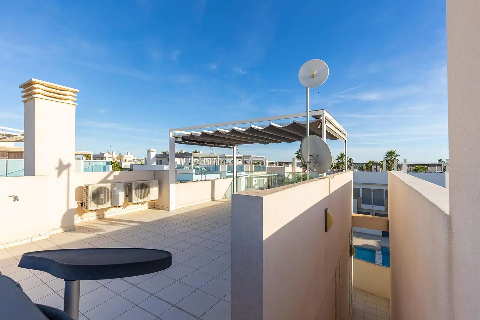 Terrace of Duplexes for sale in Rojales  with Air Conditioner, Heating and Private garden