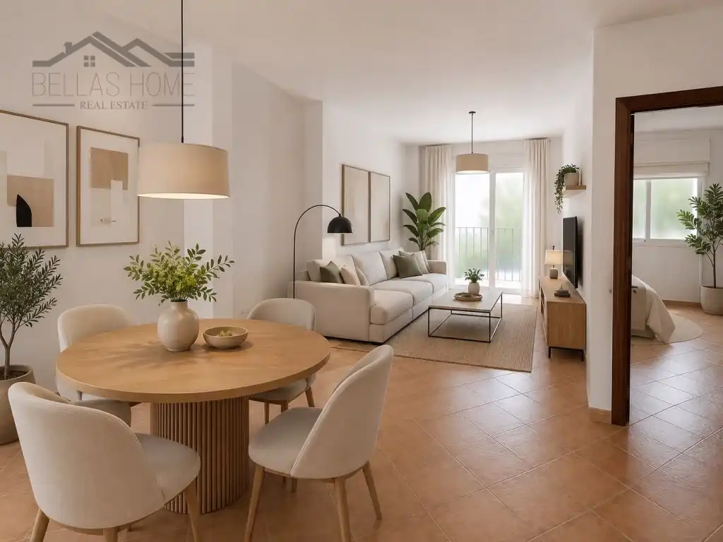Sala de estar de Piso en venta en Estepona con Balcón