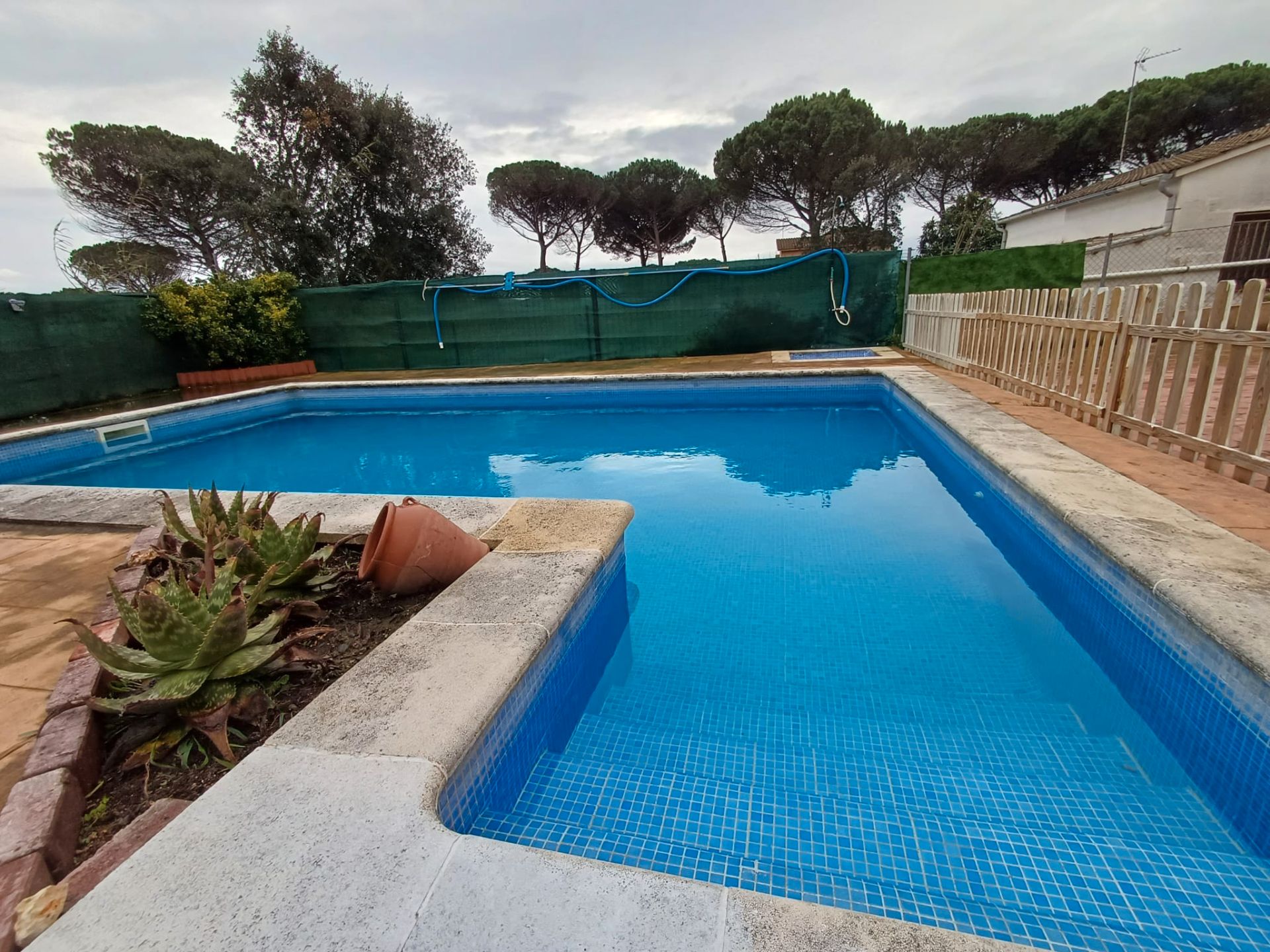 Swimming pool of House or chalet for sale in Vidreres  with Air Conditioner, Private garden and Swimming Pool