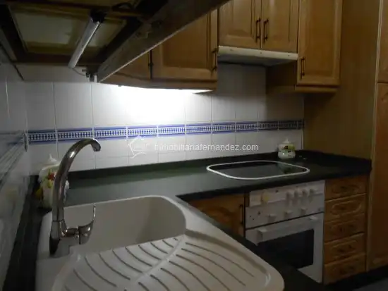 Kitchen of Flat for rent in Cáceres  with Heating, Terrace and Storage room