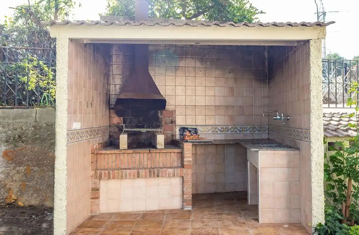 Cocina de Casa o chalet en venta en Torrent con Aire acondicionado, Jardín privado y Piscina