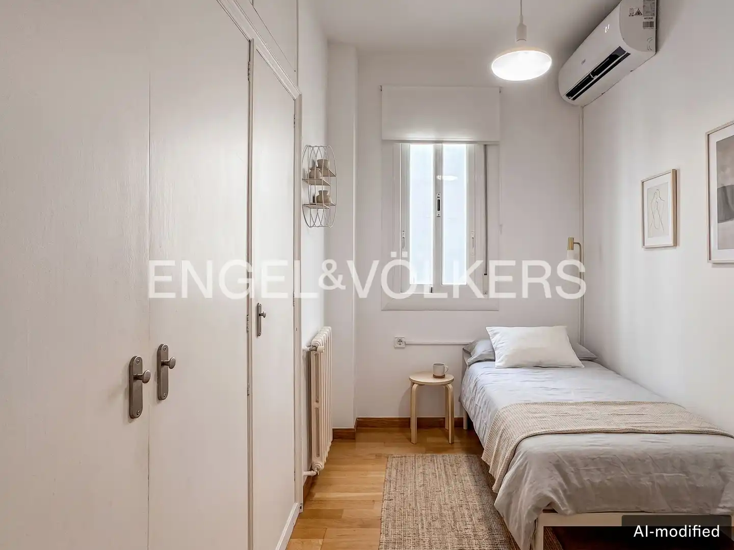 Habitación de Ático de alquiler en Barcelona con Aire acondicionado, Calefacción y Parquet