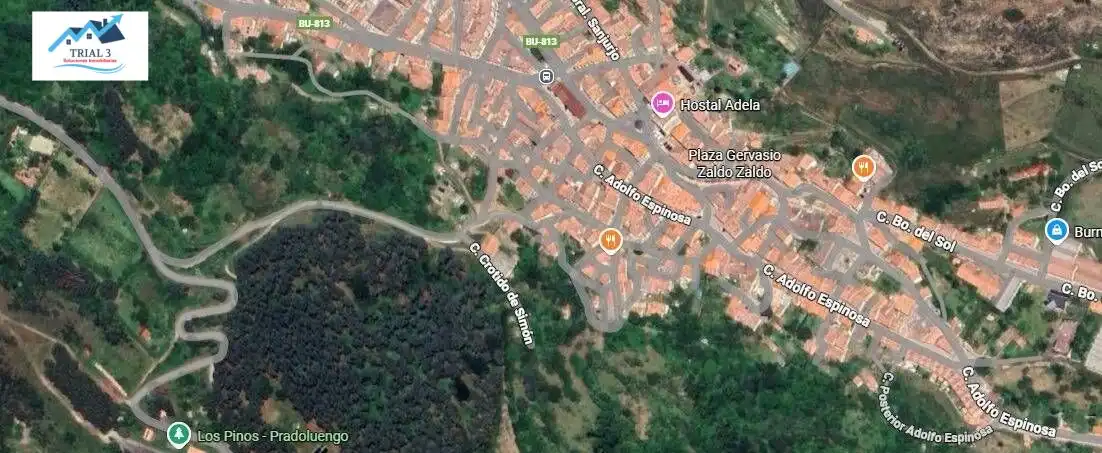 Vista exterior de Casa o xalet en venda en Pradoluengo