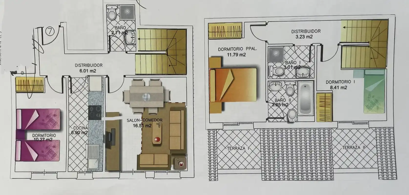 Dúplex en venta en Recas con Calefacción, Terraza y Trastero