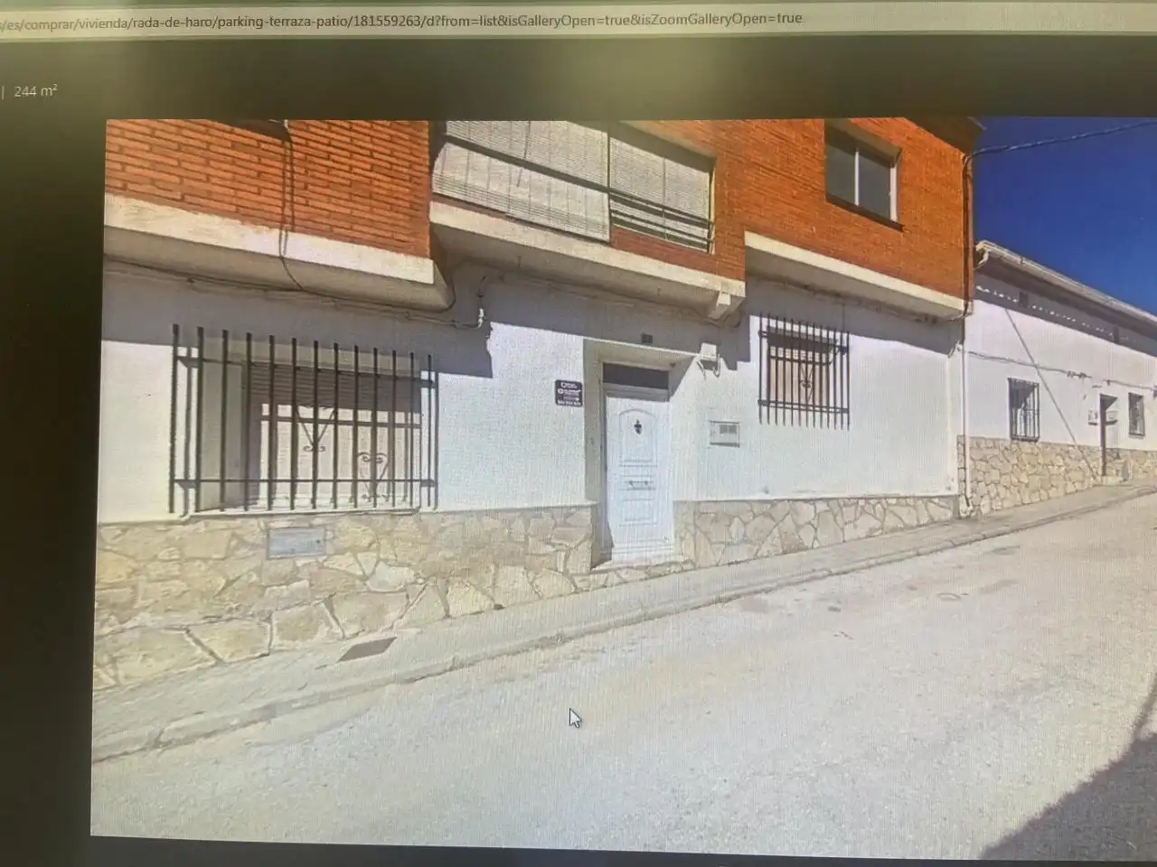Vista exterior de Casa o xalet en venda en Rada de Haro amb Terrassa