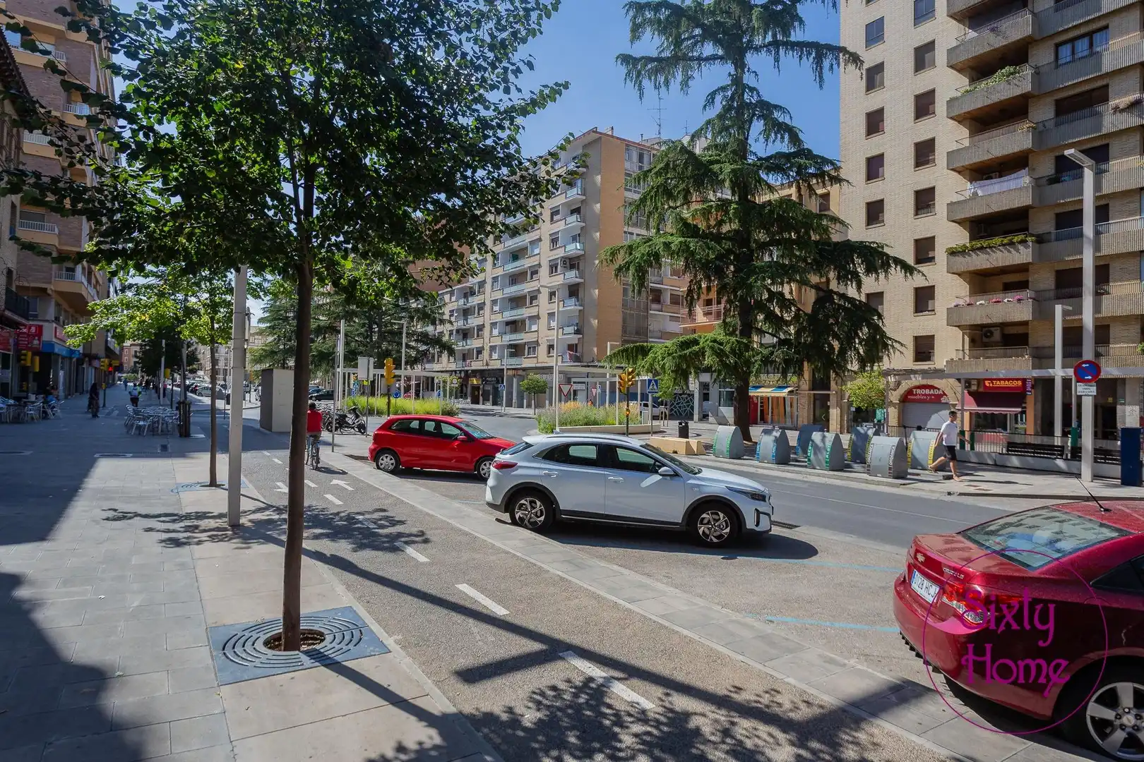 Vista exterior de Pis en venda en Huesca amb Aire condicionat, Calefacció i Parquet