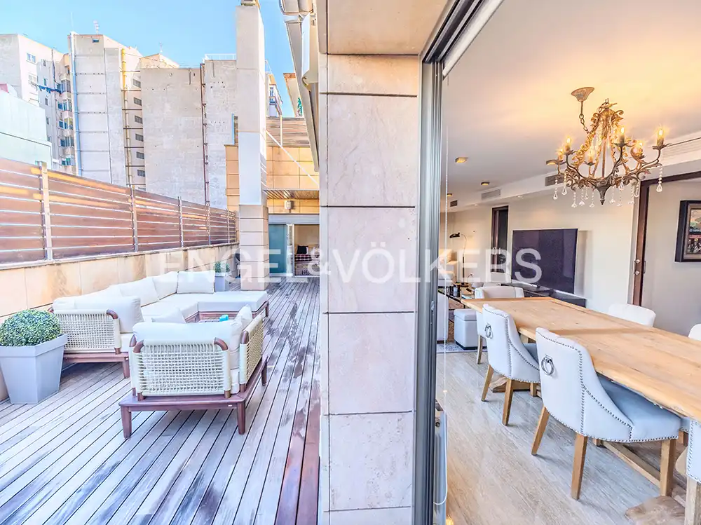 Terraza de Ático en venta en Alicante / Alacant con Aire acondicionado, Calefacción y Terraza