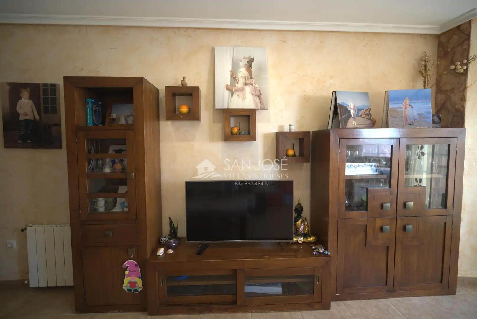 Living room of Detached homes for sale in Aspe  with Air Conditioner, Heating and Private garden