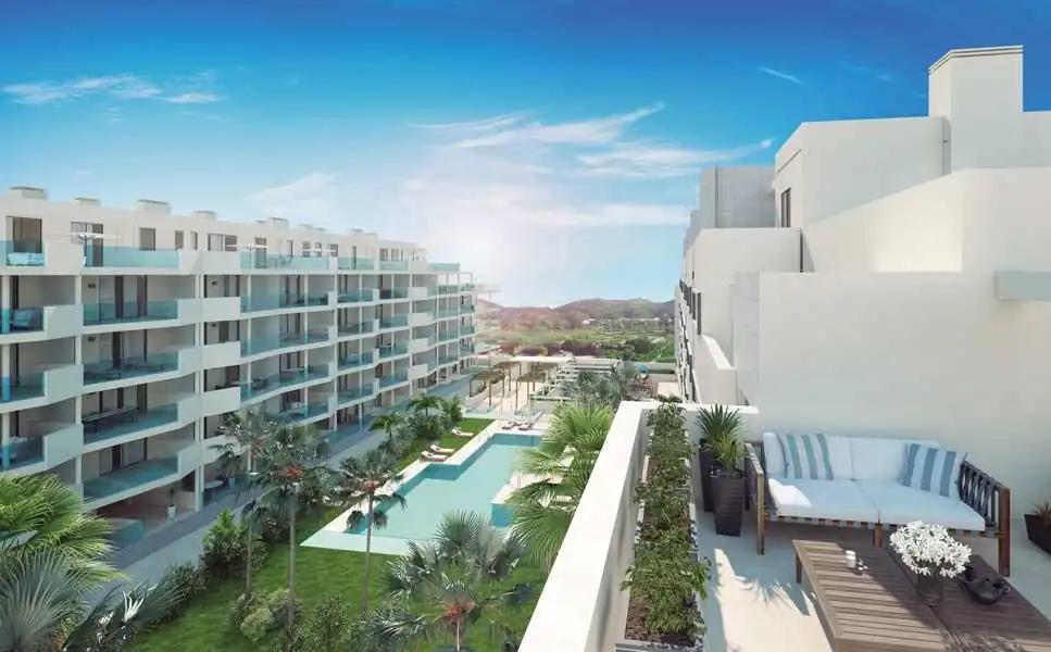 Habitación de Apartamento en venta en Mijas con Aire acondicionado, Jardín privado y Piscina