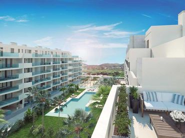 Apartament amb balcó en venda a Viejo De Coín