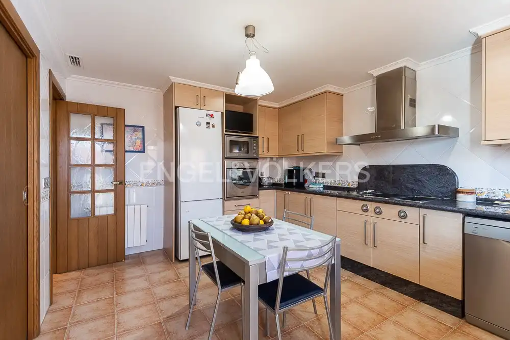 Cocina de Casa o chalet en venta en Náquera con Aire acondicionado, Calefacción y Jardín privado