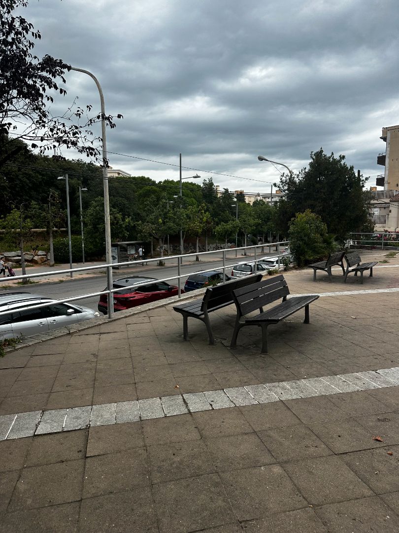 Vista exterior de Pis en venda en Badalona amb Balcó