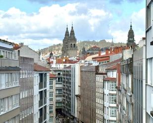 Vista exterior de Pis de lloguer en Santiago de Compostela  amb Calefacció i Traster