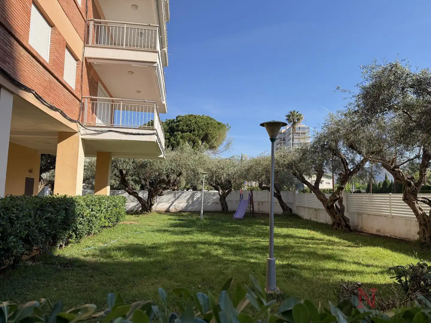 Garden of Apartments for sale in Benicasim / Benicàssim  with Air Conditioner and Community pool