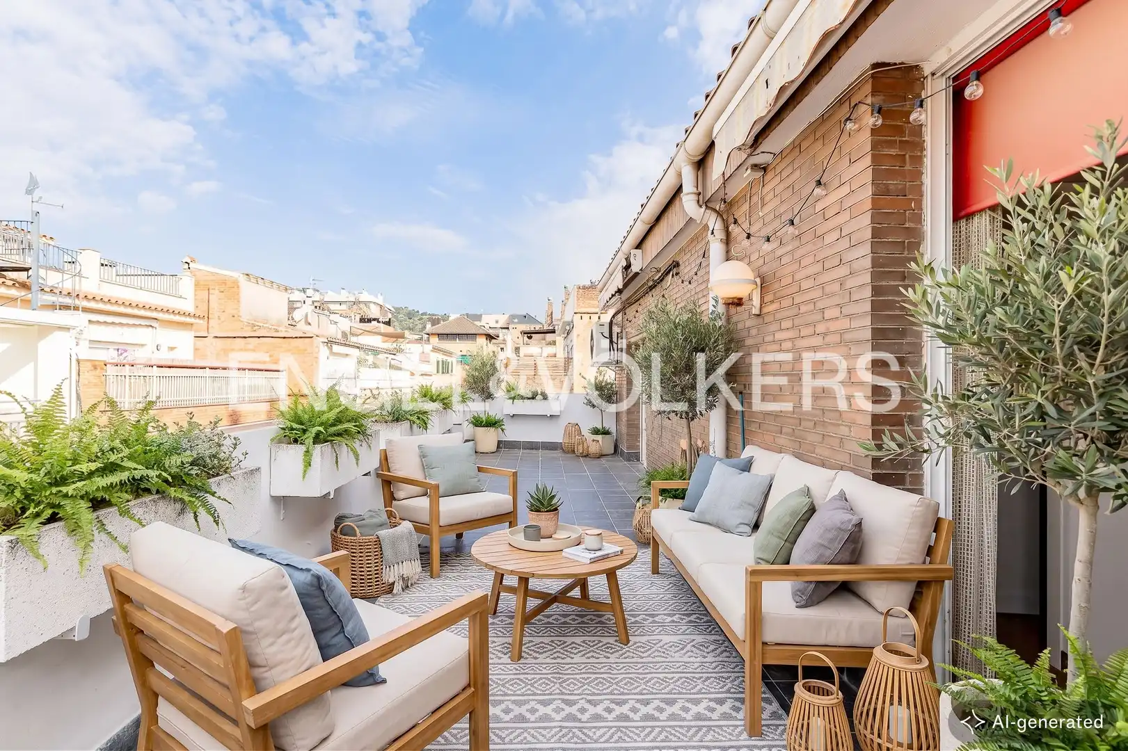 Terraza de Ático en venta en Barcelona con Aire acondicionado, Calefacción y Parquet