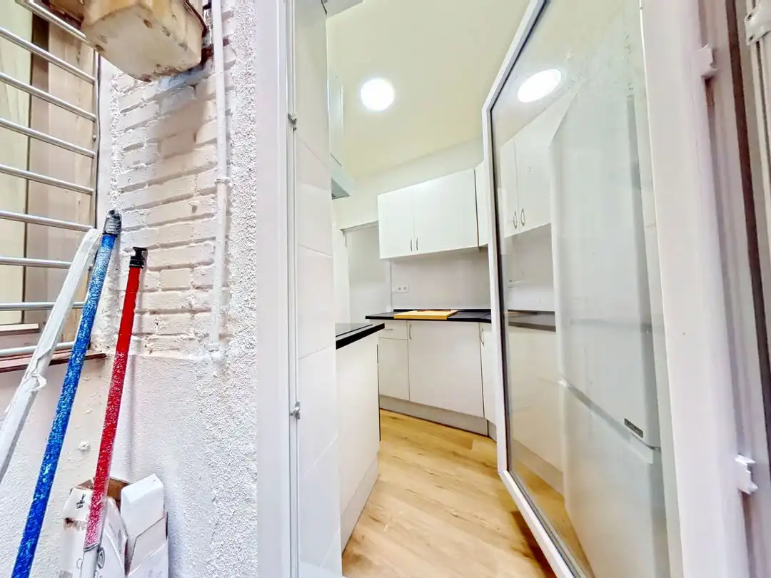 Kitchen of Flat for sale in Madrid  with Heating and Furnished