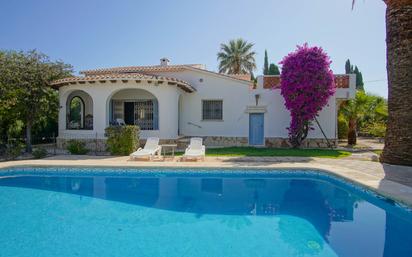 Garden of House or chalet for sale in Dénia  with Air Conditioner and Terrace