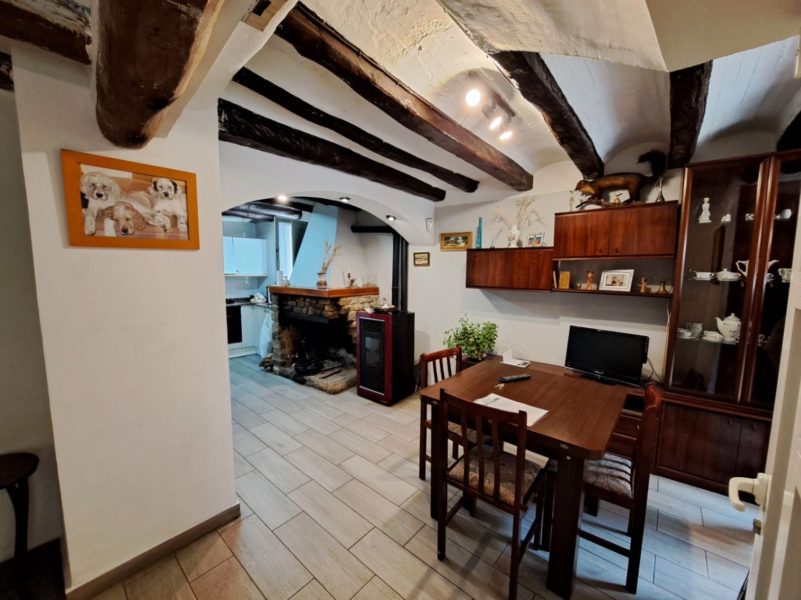 Cuina de Casa o xalet en venda en Llimiana amb Calefacció