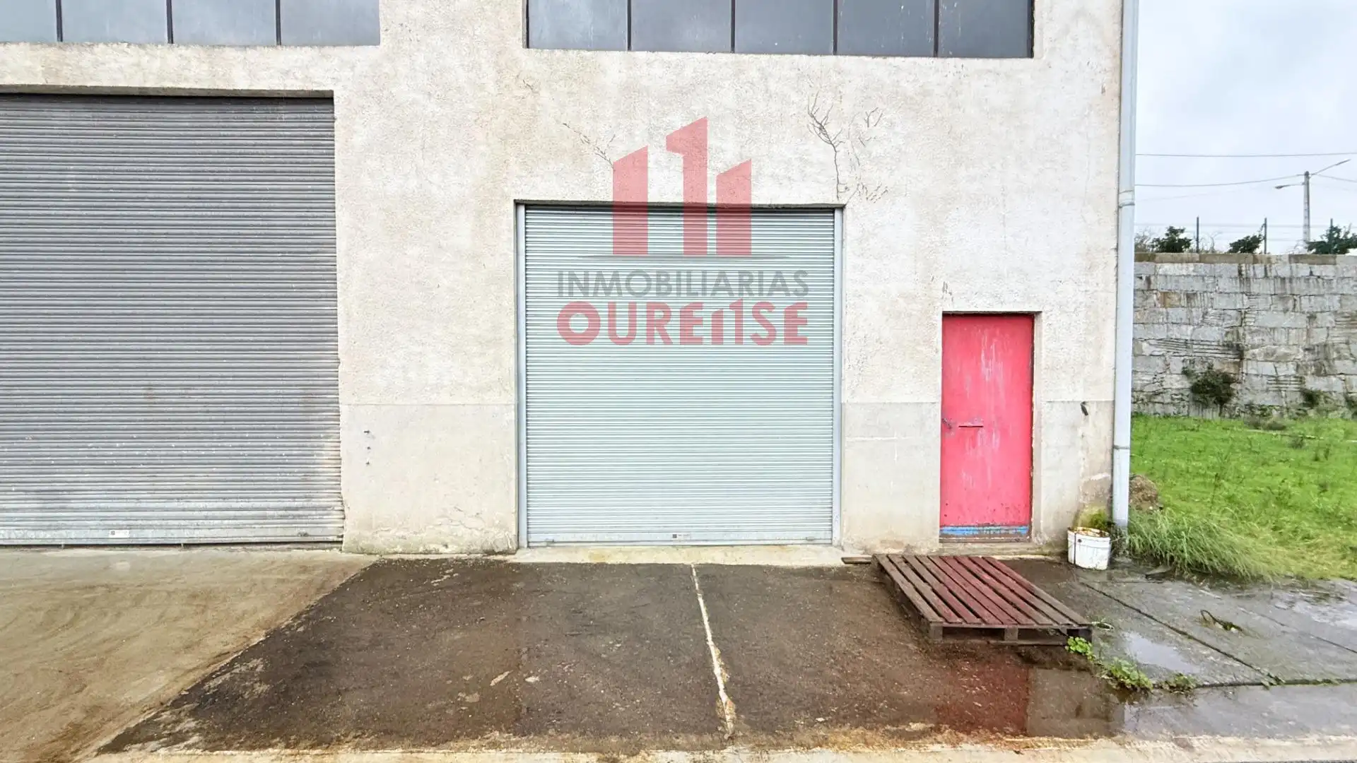 Außenansicht von Fabrikhallen zur Miete in Ourense Capital 