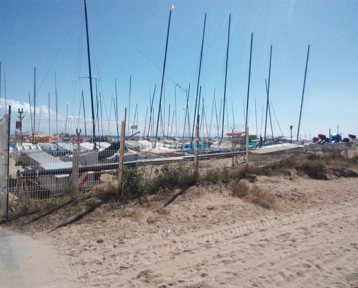 Parking of Apartment to rent in Castelldefels  with Air Conditioner, Heating and Terrace